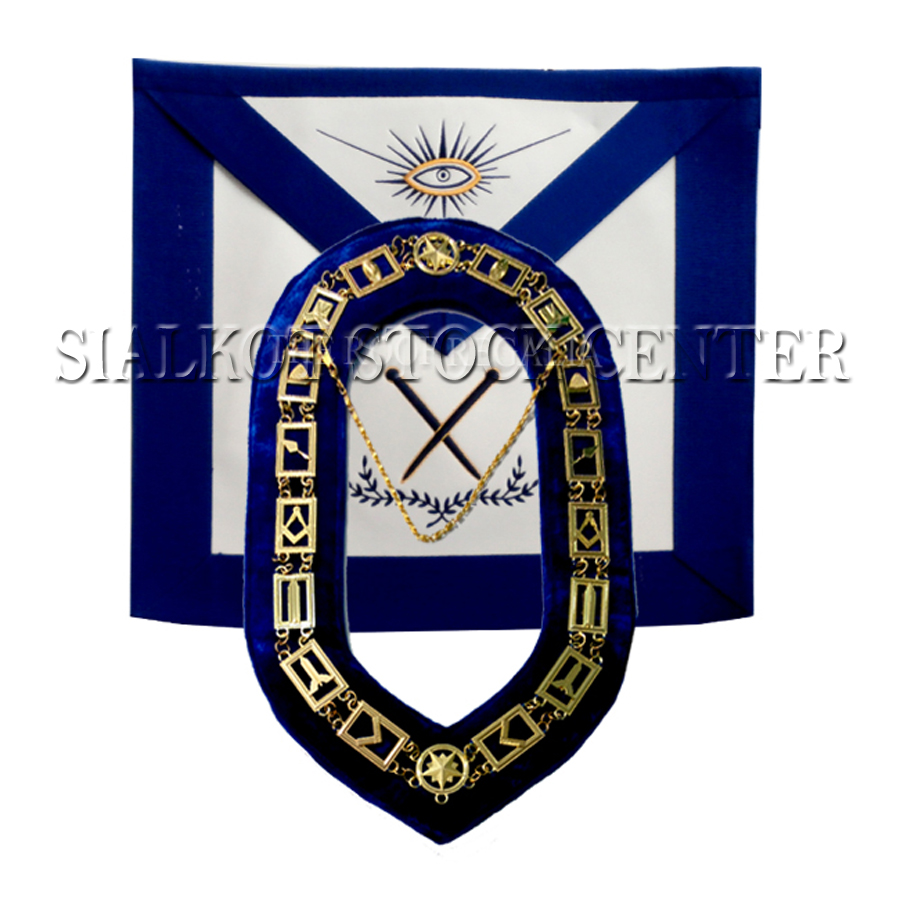 Blue Lodge Officer Apron And Chain Collar